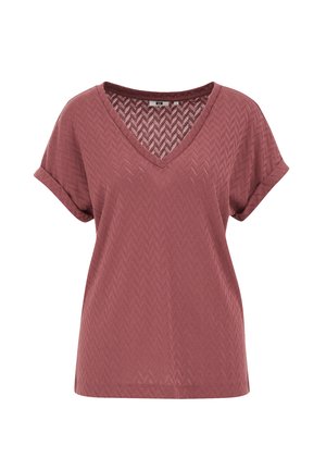 WE Fashion T-shirt imprimé - old rose