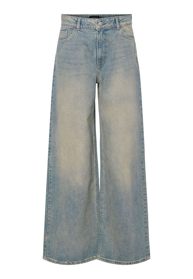 Pieces Relaxed fit jeans lichtblauw Pieces Relaxed fit jeans lichtblauw