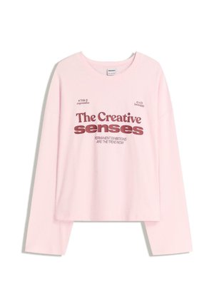 BOXY-FIT - Majica z dolgimi rokavi - light pink