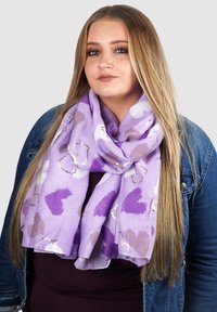 Harpa URA - Sjaal - shades of purple gold