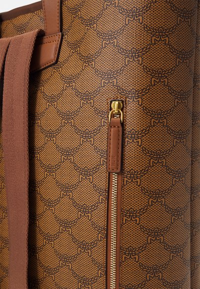 MCM LAURESTOS COATED BACKPACK UNISEX - Dnevni ruksak - cognac