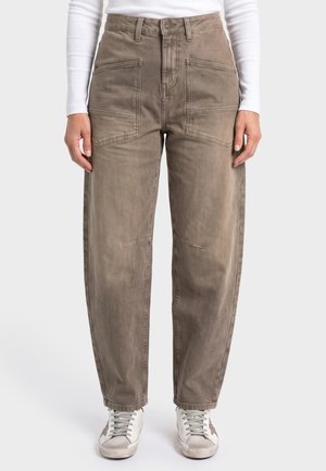 Miracle of Denim, CLARA BARREL - Baggy jeans - beech brown