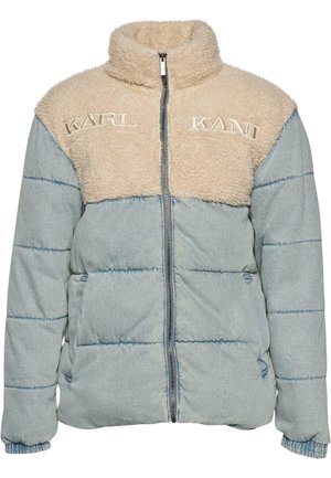 Veste d'hiver - mottled light blue
