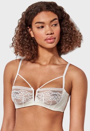 Sujetador balconette - white
