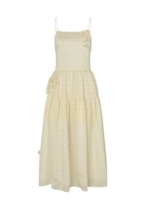 Cras, PALMA DRESS - Μάξι φόρεμα - ivory