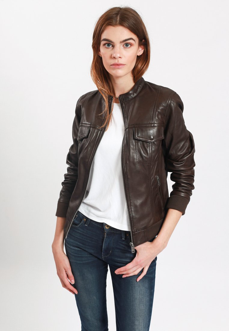 Lee Cooper Leren jas bruin Lee Cooper Leren jas bruin