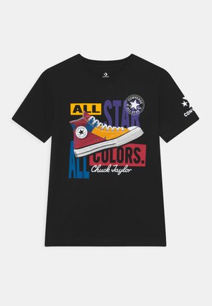 ALL STARS ALL COLORS - T-shirt con stampa - black