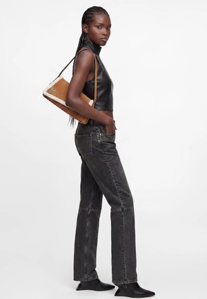 Karl Lagerfeld Jeans, GEO FLAP - Дамска чанта - brown
