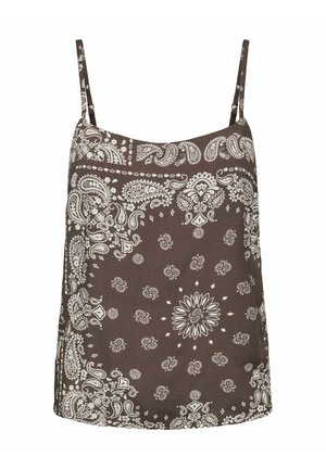 ONLY, HEMDCHEN ONLRAMSE HEMDCHEN - Blouse - chocolate martini