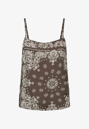 ONLY, HEMDCHEN ONLRAMSE HEMDCHEN - Blusa - chocolate martini