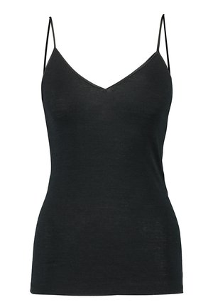 Hanro SPAGHETTI - Camiseta interior - black