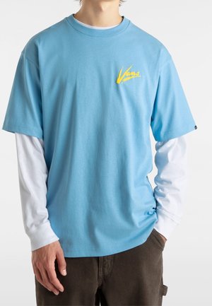 Vans, Printtipaita - light blue