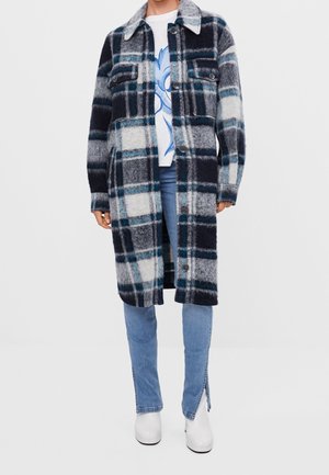 Bershka Abrigo clásico - blue