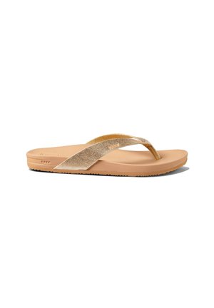 CUSHION COURT GOUD - T-bar sandals - brown