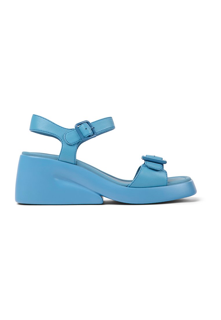 Camper Sandalen met sleehak blauw