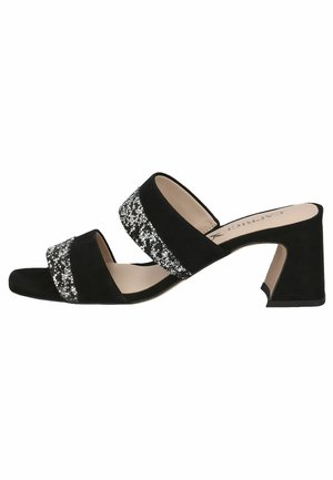 Caprice Pantolette hoch - black suede