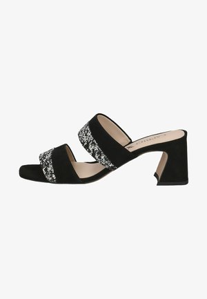 Caprice Pantolette hoch - black suede