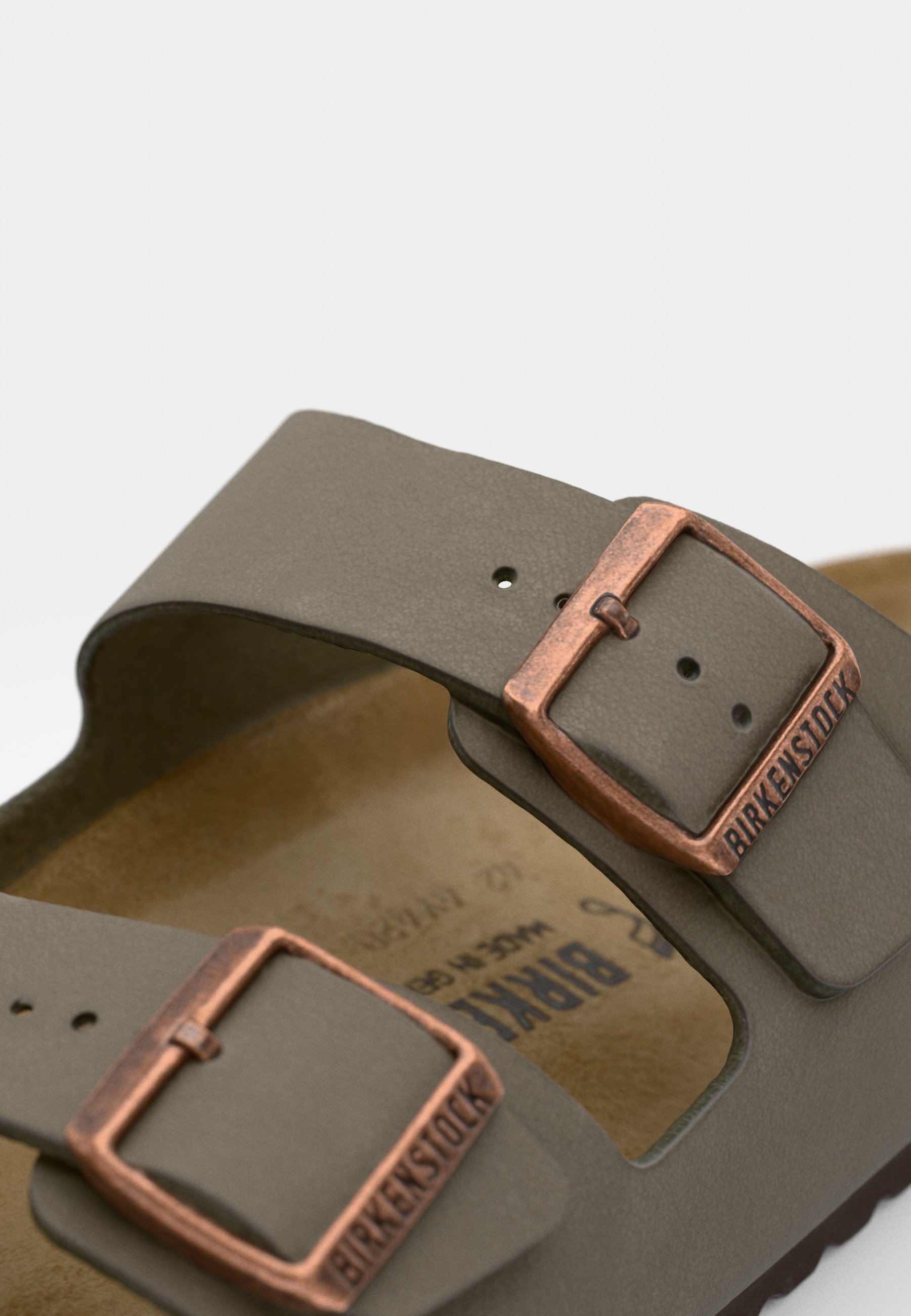 Birkenstock ARIZONA BFBC STONEN - REGULAR - Sandale - stone/maro