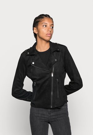 VIFADDY JACKET - Veste en similicuir - black