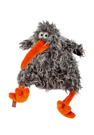 sigikid BOTTOM BOUNCER KIKERIKI  KOLLEKTION - Cuddly toy - grau orange