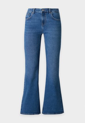ONLY Petite, ONLPHOEBE FLARE - Jean slim - medium blue denim