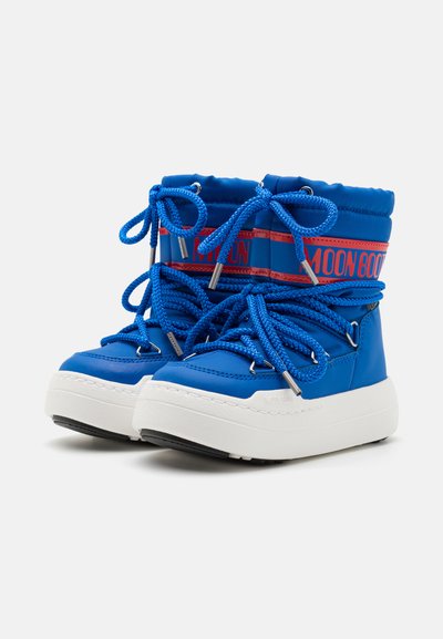 Moon Boot JR PARK UNISEX - Šņorējami puszābaki - electric blue