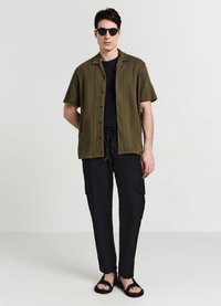 Calliope BOWLING OPERATO - Camicia - verde militare