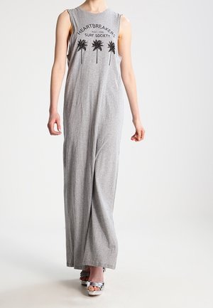 Robe longue - mottled grey
