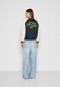 Scotch & Soda EMBROIDERED WITH CONTRAST DETAIL - Giubbotto Bomber - night