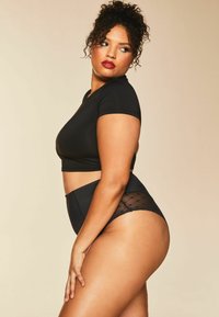 Lipsy SCULPT MEDIUM TUMMY CONTROL  - Trumpikės - black
