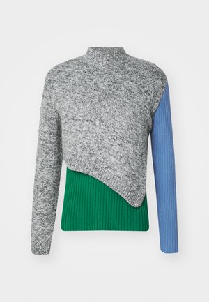 MOSCHINO MAGLIA - Jumper - fantasia azzurro