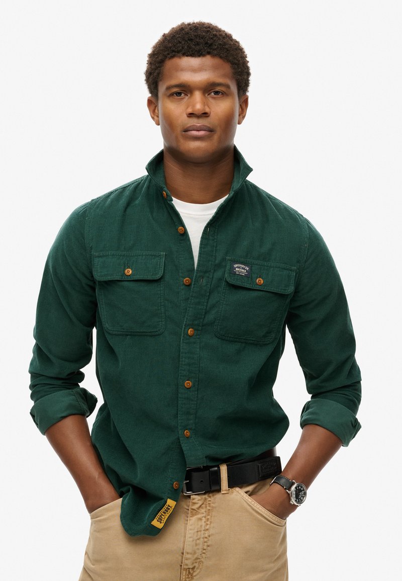 Superdry & Co TRAILS - Camisa - pine green