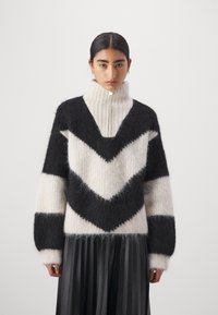 Cras WORLDCRAS - Džemperis - buttercream/black