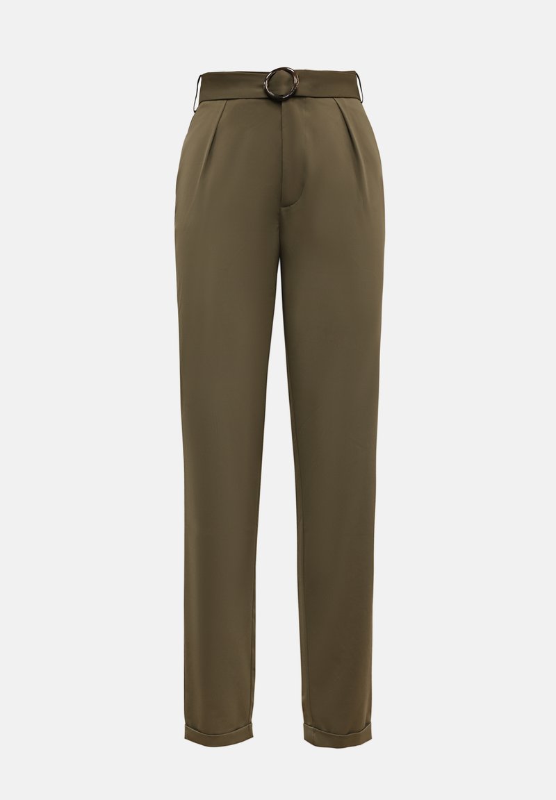 Anna Field Broek donkergroen