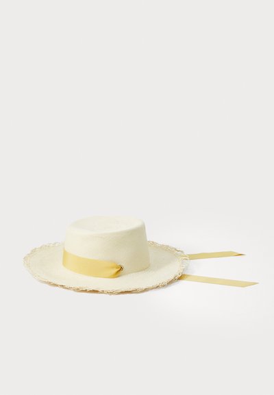 Sensi Studio LONG BRIM CORDOVAN HAT - Müts - natural