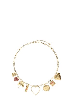 BOTANICAL STATEMENT CHARM - Necklace - goudkleurig