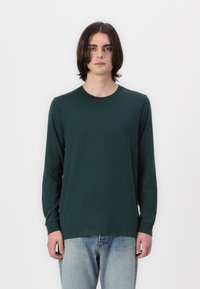 GAP EVERYDAY SOFT CREW SOLIDS - Μπλούζα με μακριά μανίκια - green