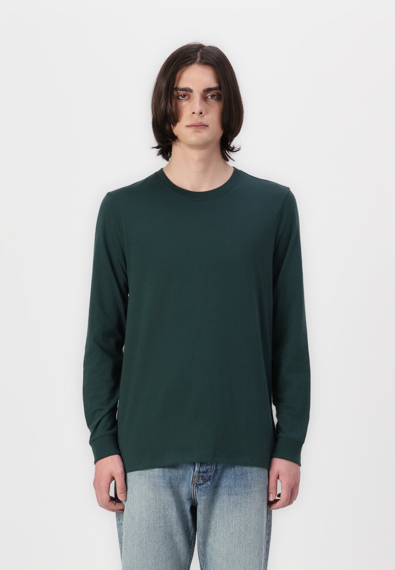 GAP EVERYDAY SOFT CREW SOLIDS - Μπλούζα με μακριά μανίκια - green