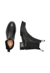 faina Botine clasice - schwarz schlange