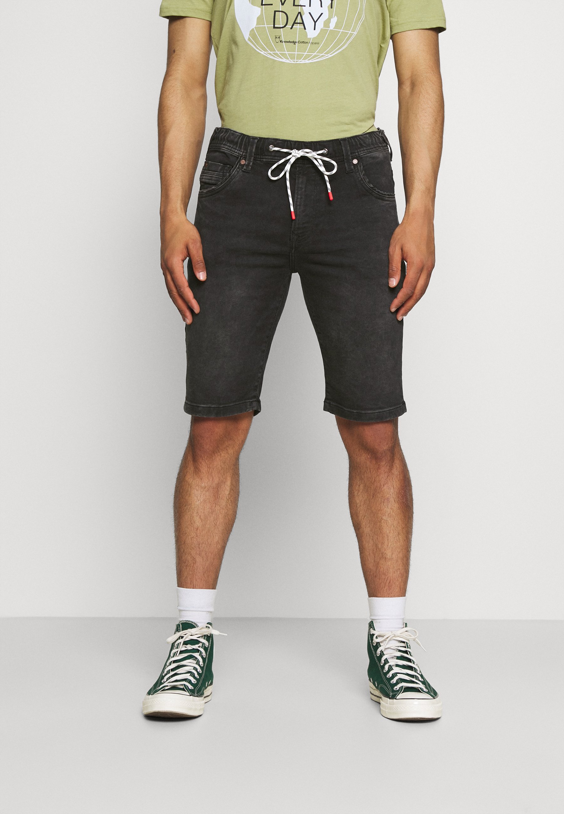 Pepe Jeans JAGGER - Shorts - denim/black denim - Zalando.ie