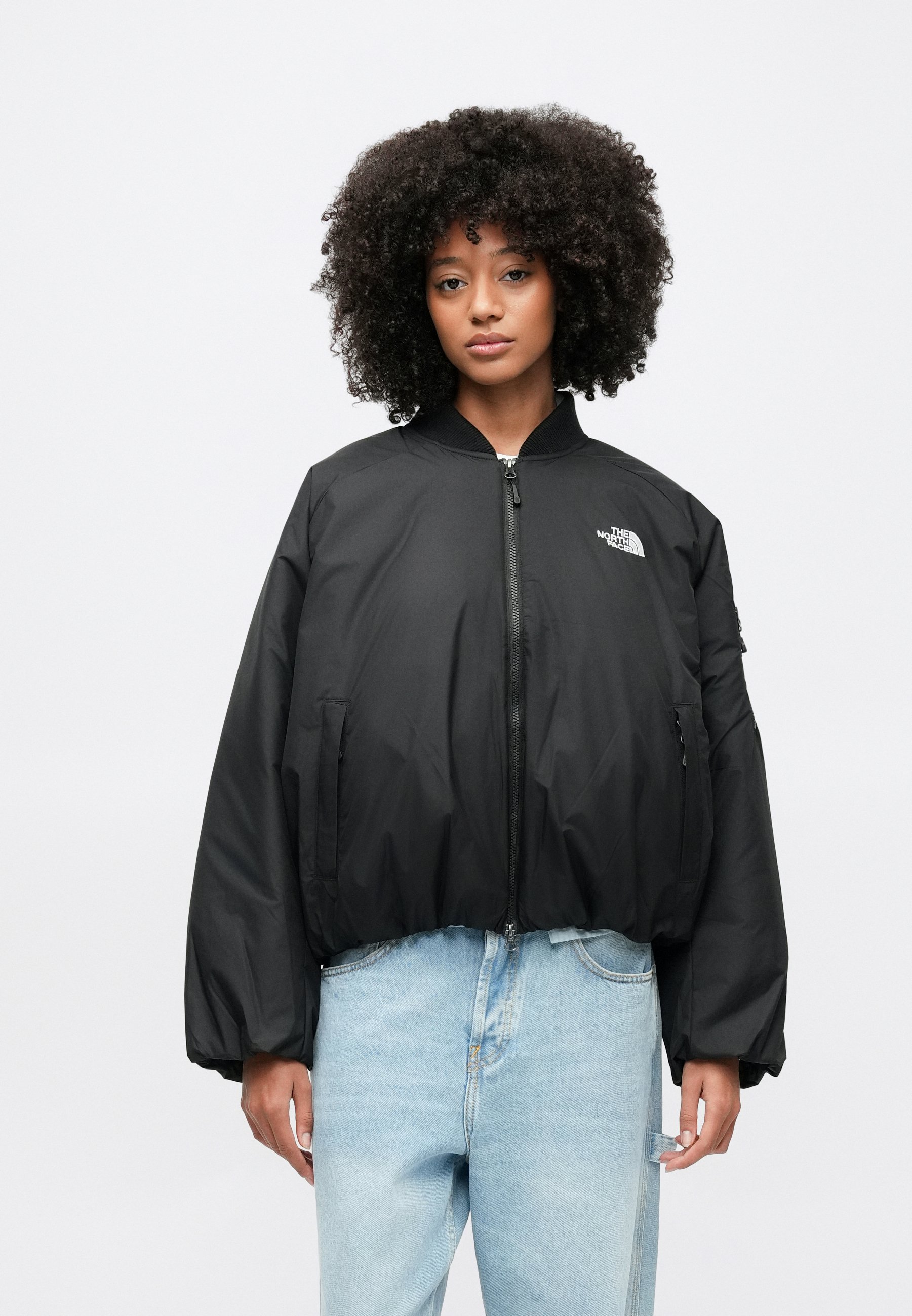 The North Face BALOON - Bomber Jacket - black - Zalando.co.uk