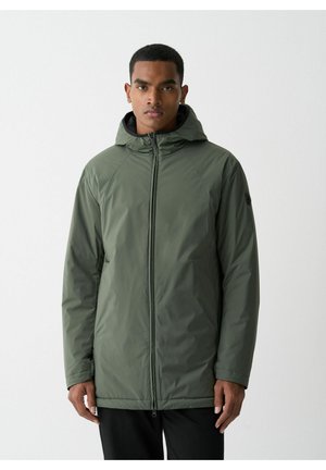 LONG AUTUMN-WEIGHT STRETCH - Winter coat - grey