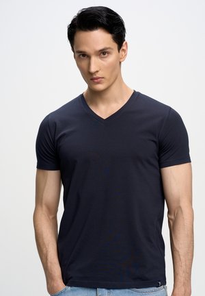 Big Star SUPICLASSICOV - T-shirt basic - marine