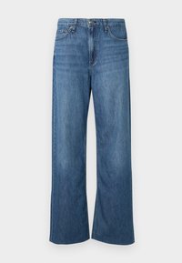 LOGAN WIDE - Laza szabású farmerek - blue denim