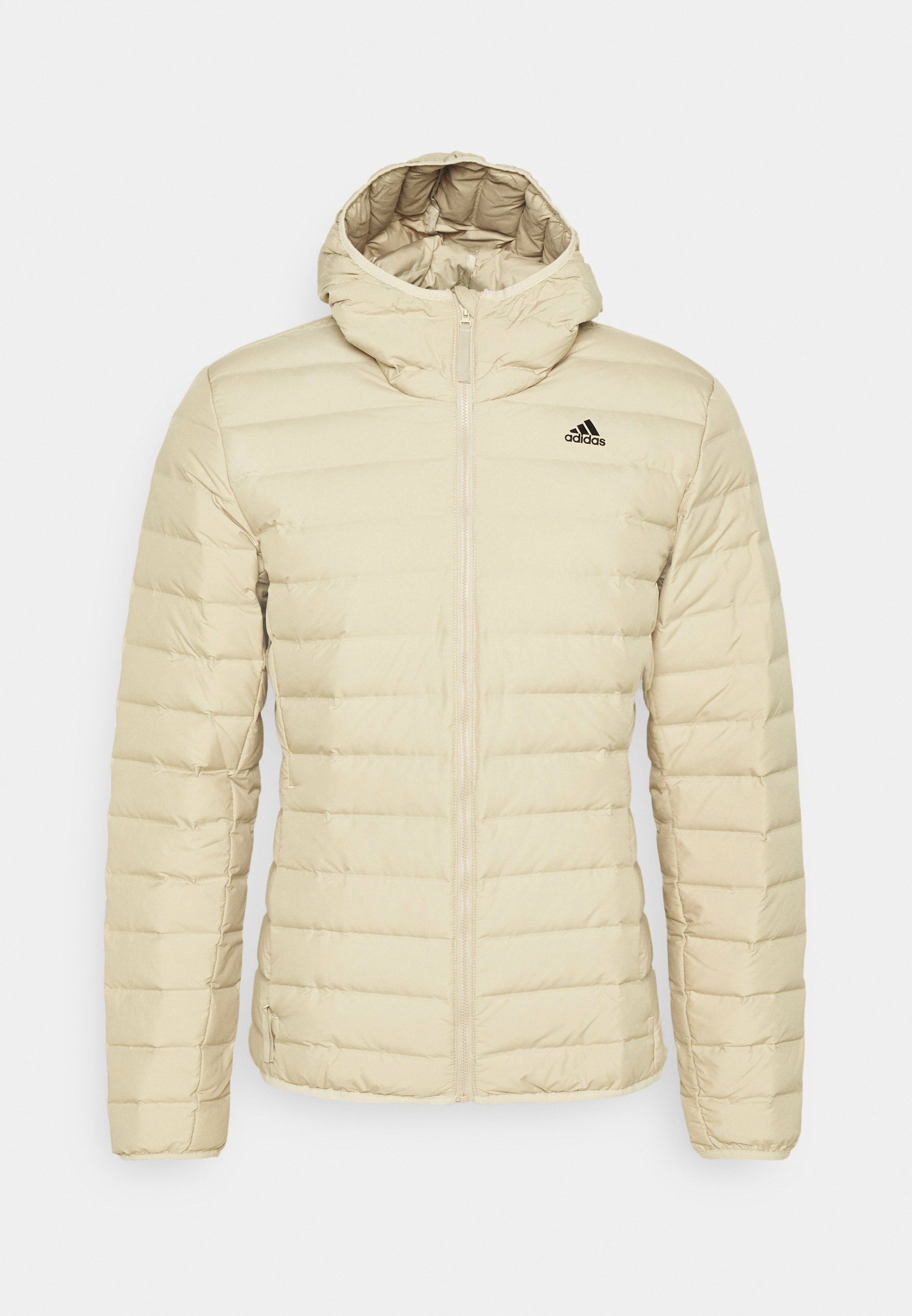adidas Performance VARILITE SOFT HOODED - Chaqueta de plumas -  carbon/antracita - Zalando.es