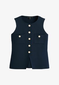 Unselected, blue navy