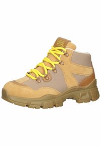 camel active Platform ankle boots - tan