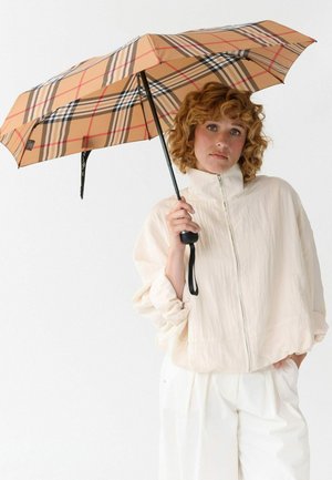 FRAAS, REGENSCHIRM THE FRAAS PLAID UNISEX - Umbrella - camel