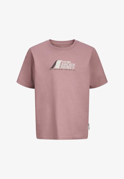 OTIER FRONT PRINT TEE - T-shirt imprimé - grape shake