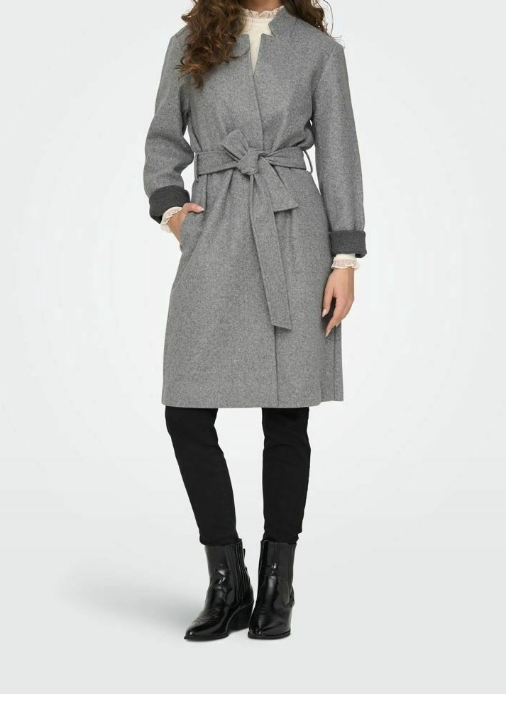 ONLY Klassischer Mantel dark grey/dunkelgrau (Pre-owned